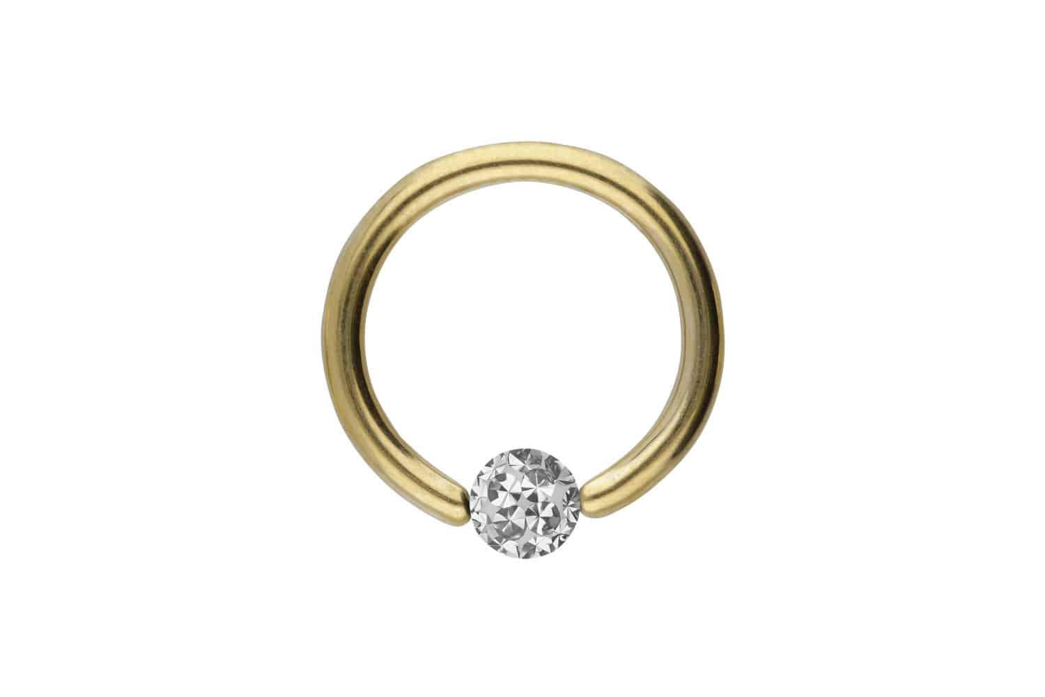 Titan Klemmkugelring Piercing EPOXY-KUGEL